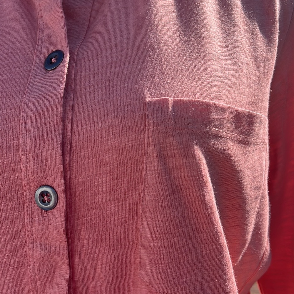 Style&Co casual shirt, button down, very soft great fall color - Picture 2 of 6